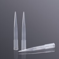 LAB T-01000-R-S Embouts stériles en boîte de 1000 μL, transparents