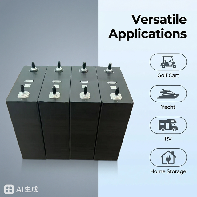 Original Factory SWD 280Ah 314Ah 3.2V LiFePO4 Prismatic Lithium Battery Cell Solar RV Marine Boat Manufacturer Fast Delivery