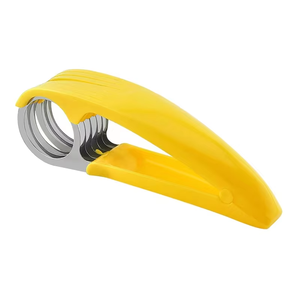 Cortador <span class=keywords><strong>de</strong></span> salchichas <span class=keywords><strong>de</strong></span> jamón y plátano <span class=keywords><strong>de</strong></span> acero inoxidable, utensilio <span class=keywords><strong>de</strong></span> cocina Manual fácil <span class=keywords><strong>de</strong></span> usar para ensaladas inteligentes, herramientas <span class=keywords><strong>de</strong></span> corte <span class=keywords><strong>de</strong></span> frutas y verduras - Product Image 1