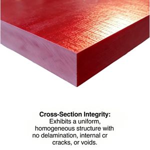 Plaque de stratification en polyester GPO3, plaque en plastique renforcé de fibres de verre GPO-3, plaque UPGM-203 - Product Image 5