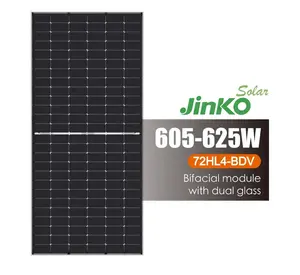 Jinko yeni gelmesi güneş kaplan Neo n-tipi JKM610N-78HL4-BDV 610w 620w 600 watt Mono Bifacial güneş panelleri