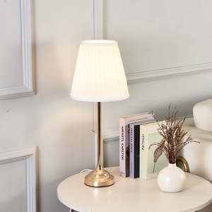 Bedroom Table Lamp Led Warm White <b>Remote</b> <b>Control</b> Ambient <b>Light</b> Modern American Style Master Bedroom Desk Lamp - Product Image 4