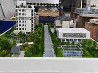 Maqueta de Edificio en Miniatura |   Báscula Personalizada para Ferias Comerciales