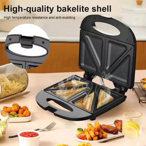 New Easy to Clean Non-stick <b>Pan</b> Multi-functional Sandwich <b>Breakfast</b> Machine Portable Small Household Double-<b>pan</b> Mini Toaster - Product Image 2
