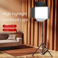 Lumière de photographie en direct pour téléphone portable, vente chaude, lumière de studio portable professionnelle pour extérieur, diffuseur plat de 11 pouces, 35W, 220V