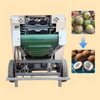 Cucunot Desheling Machine, kokosnootschiller, -ontdopper en -ontveller, automatische kokosnootopener, schil- en ontvellingmachine