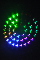 Mini Proyector Móvil de 230W 7R Beam RGBW para Fiestas, DJ, Escenarios, Clubes, Bodas, con Control DMX512, Alto CRI 85, IP20