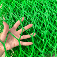 Grillage en plastique HDPE pour volailles, cages à poulets, volières, maille plate en plastique pour l'élevage, vente en gros
