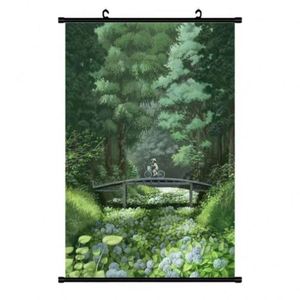 Full Color Promotional Printing Custom Wall Scrolls Banner <b>Poster</b> Hanging Paintings - Product Image 1