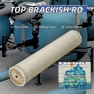 เมมเบรน RO น้ำกร่อย WOBO รุ่นขายดีที่สุด Voltron BW-4040 Aromatic Polyamide Spiral Wound Pressure Vessel Subassembly รับประกัน 1 ปี - Product Image 2