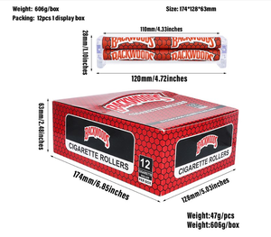 110mm, promocional Red Backwoods logotipo personalizado ABS plástico Manual Color máquina de cigarrillos - Product Image 3