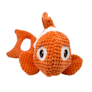 Vente en gros de jouets à mâcher en peluche sonores interactifs résistants aux morsures et soulageant les dents pour chiens d'extérieur de petite à moyenne taille - Product Image 4