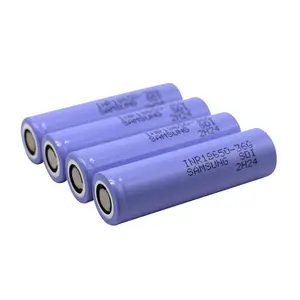 INR18650-36G 3600mAh 10A Discharge Rate Rechargeable 18650 Lithium Battery for Samsung