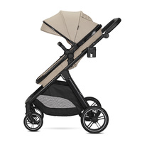 Passez le test EN1888 Utilisation pour la poussette pliante haute vue pour bébé de 0 à 3 ans avec siège inclinable et réglable