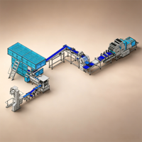 Ligne de production de pain de mie à haute humidité automatique ADMF en promotion, haute capacité, contrôle PLC, équipement de boulangerie commercial