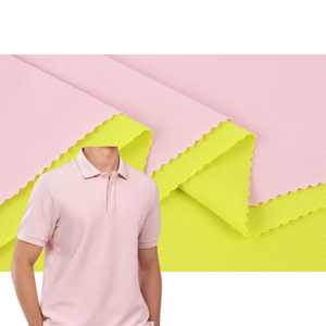 BC001 Compre textiles de alta calidad Dry Fit Poliéster Algodón Piqué Knit TC <span class=keywords><strong>Tela</strong></span> Materia prima textil para telas de polo al por mayor - Product Image 1
