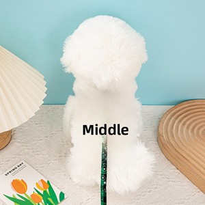 Arnés y Correa para Gato con Diseño de Copo de Nieve Navideño, Diseño en Forma de I para Pecho y Espalda, Material de Poliéster para Caminar de Forma Segura - Product Image 3