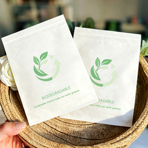 Sacs en papier sulfurisé auto-adhésifs résistants à l'humidité avec logo personnalisé pour la protection des vêtements – Vente en gros de papier écologique - Product Image 1