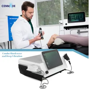 Cenmade 최신 휴대용 ESWT 장치 10 바 초점 충격파 통증 완화 치료 기계
