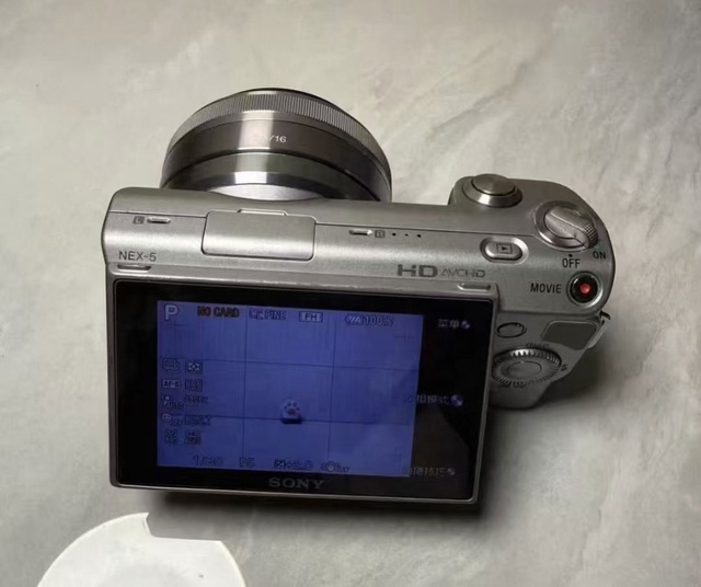 Used Digital Camera APS-C CMOS Sensor NEX-5 Camera Complete Camera 16-50mm Lens