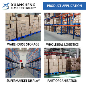 Tấm <span class=keywords><strong>pallet</strong></span> nhựa HDPE chịu tải xe nâng 9 feet, kích thước 1200*1000*140, chống ẩm, dùng làm kệ xếp chồng trong kho - Product Image 3