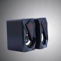 Système de sonorisation, haut-parleur d'ordinateur pour ordinateur de bureau, mini haut-parleurs 2.1 avec caisson de basses pour PC