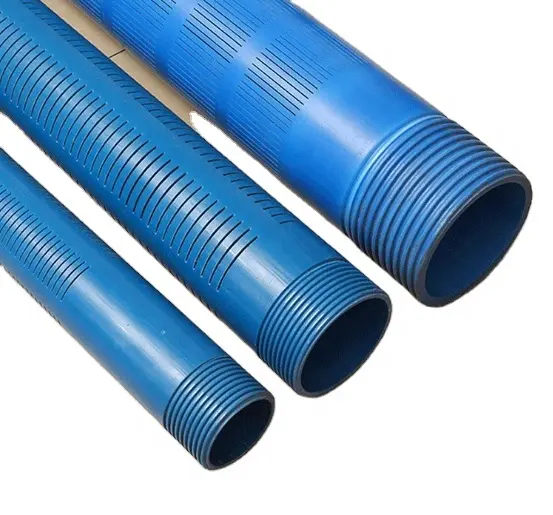 Hot Selling 125Mm 200Mm 150Mm Upvc Wit Blauw Kleur Pvc Goed Omhulsel Pijpschroef Einde