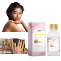 Sérum Éclaircissant Bio Naturel OEM pour la Peau, Anti-Taches Sombres sur les Jointures, Coudes et Genoux, Soin Corporel Exfoliant