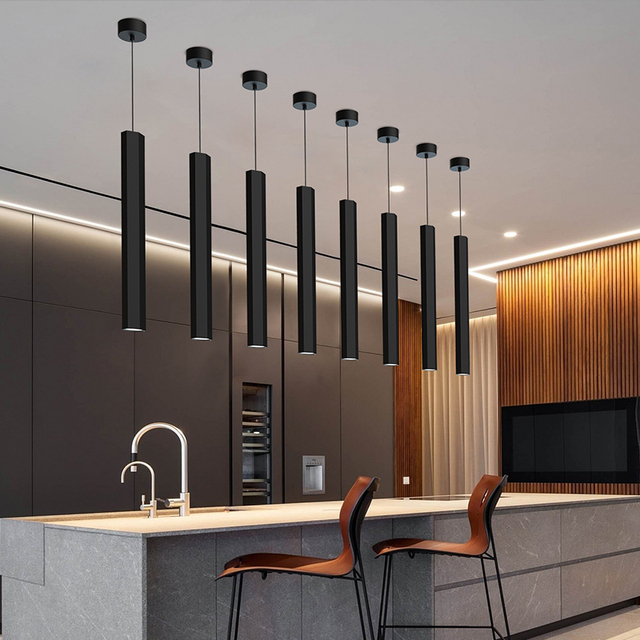 Modern LED Chandeliers Bar Decoration Lighting Pendant Lamp Dining Room Ceiling Chandeliers Lights