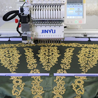 Machine de broderie numérique à une tête, pour broder, entièrement connectée, modèle 1201