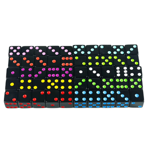 המפעל הסיטונאי מותאם אישית זווית ישרה 16 מ "מ עם נקודות צבע משחקי לוח - Product Image 4