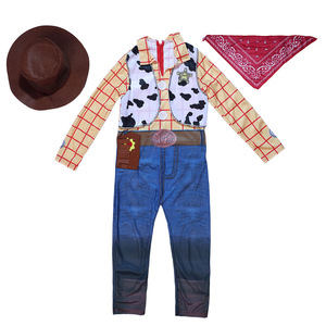 Costume da Sceriffo Woody <span class=keywords><strong>di</strong></span> Toy Story per Halloween, Costume da Cowboy Western per Spettacoli e Cosplay - Product Image 1