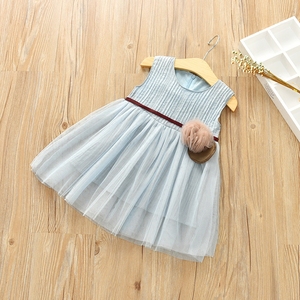 Proveedor Chino de los Últimos Diseños de Vestidos, Vestidos de Tutú Casuales Unisex para Bebés, 100% Algodón Transpirable, Venta al Por Mayor de Verano - Product Image 1