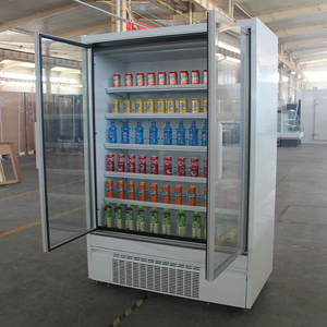 Réfrigérateur Vitré Vertical à 2 Portes pour Boissons, Vitrine Réfrigérée Congélateur DDU - Product Image 3