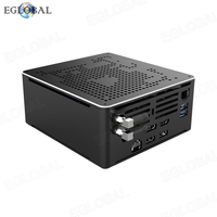 Eglobal 10th Gen NUC I9 10880H Mini PC Venta caliente 4K Gaming Computadora de escritorio 16GB DDR4 1TB NGFF SSD 2 LAN Gen 10th