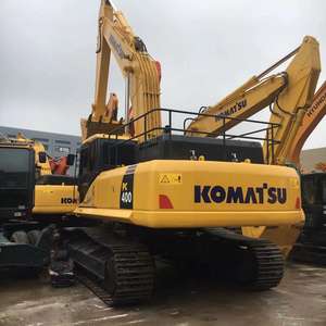 Excavatrice sur chenilles Komatsu PC400 d'origine japonaise, faible nombre d'heures de travail, bon état, véhicule de 40 tonnes, vente de PLC en état de marche - Product Image 4
