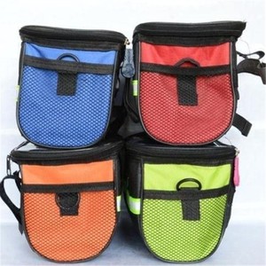 Bolsa para manillar delantero de bicicleta con bolsillo para teléfono con pantalla táctil, almacenamiento portátil para equipo de ciclismo, amarillo, verde, negro, naranja, morado - Product Image 3