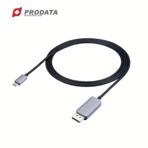 Cable USB-C a DP de 6 pies con Carcasa de Aluminio para Uso Electrónico - Product Image 1