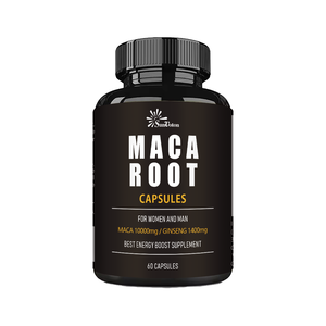 Kapsul suplemen Herbal <span class=keywords><strong>Tribulus</strong></span> dan akar Maca Label pribadi kapsul suplemen Herbal untuk dukungan kekebalan tubuh 60 Kapsul - Product Image 1