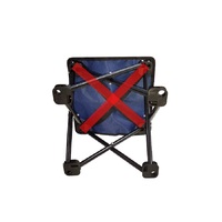 Chaise et tabouret pliants en métal léger pour le camping avec poche latérale pour une utilisation en extérieur
