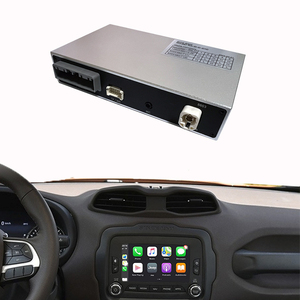Jeep 2013-2018 araç DVD oynatıcı oyuncu Android otomatik dekoder ve Ai kutusu ile AirPlay kablosuz Carplay USB radyo Radar dedektörü Apple Carplay - Product Image 1