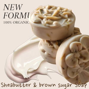 Jabón de Manteca de Karité y Azúcar Moreno - Product Image 1