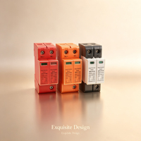Dispositif de protection contre les surtensions PV SPD 3P 40KA DC 1000V, parafoudre pour système d'énergie solaire, montage sur rail DIN