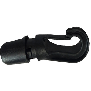 Crochet à pression en plastique noir 10 mm pour sports de plein air, accessoires de bateau et de kayak - Product Image 3