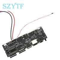 Module de batterie externe de charge rapide bidirectionnel Kit de carte mère bricolage PD 65W/100W batterie externe 6 Interfaces
