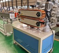 Machine de revêtement automatique WOLJIA pour tuyaux et tringles à rideaux en acier inoxydable, ligne d'extrusion de tuyaux revêtus de PE avec extrudeuse de tuyaux en plastique