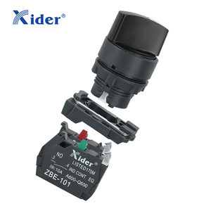 Xider DB5-AD33/XB5-AD33 núm <span class=keywords><strong>Selector</strong></span> push button ngắn xử lý 2 vị trí màu đen nhựa mùa xuân trở lại <span class=keywords><strong>Selector</strong></span> Thiết bị chuyển mạch - Product Image 3
