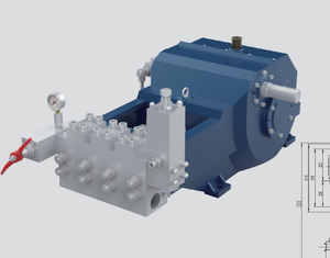 Bomba de alta presión/Lavado a chorro de agua/Limpieza industrial/Perforación <span class=keywords><strong>HDD</strong></span>/Perforación direccional horizontal - Product Image 1