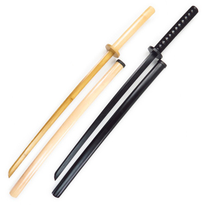 Iaido pratique l'épée en bois arts martiaux formation sparring accessoires de performance style <span class=keywords><strong>samouraï</strong></span> japonais avec fourreau - Product Image 1