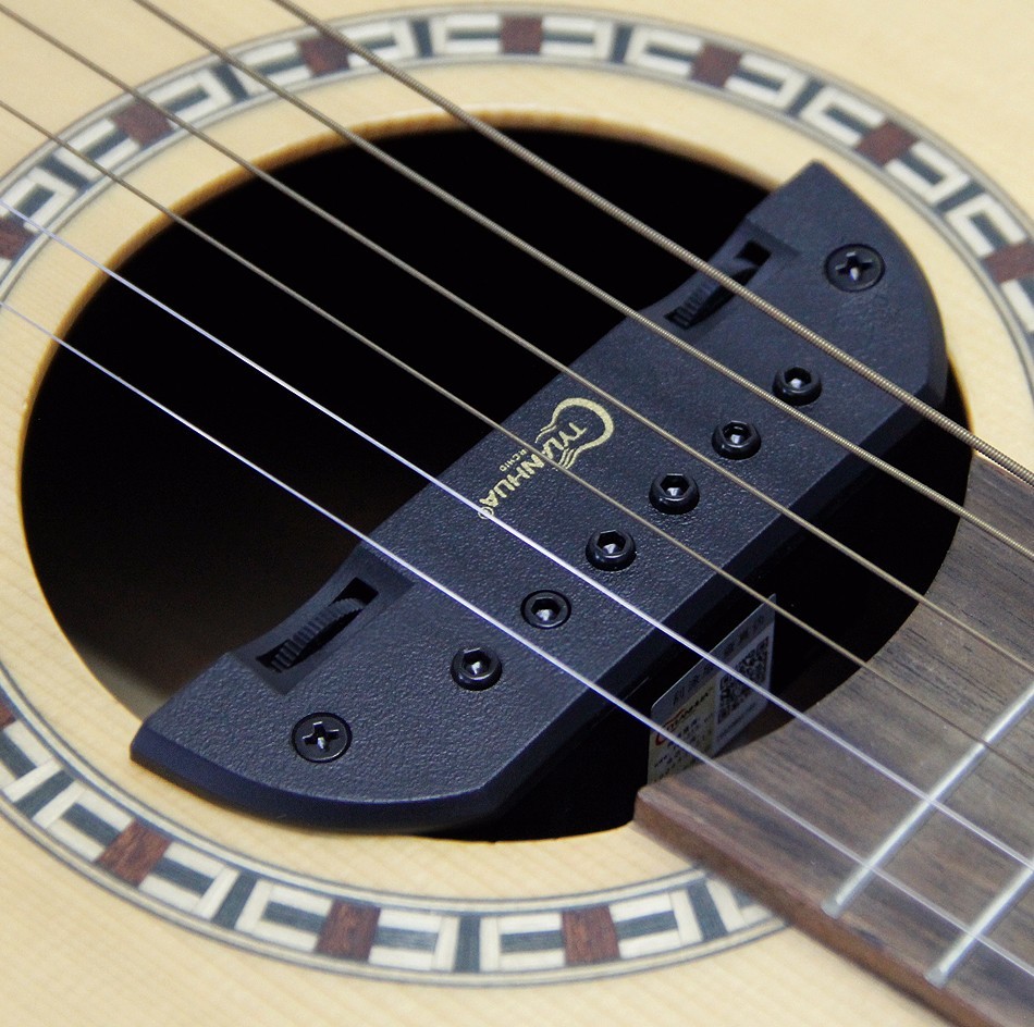 Skysonic T-903 Acoustic Guitar Pickup - Dual System Excellence